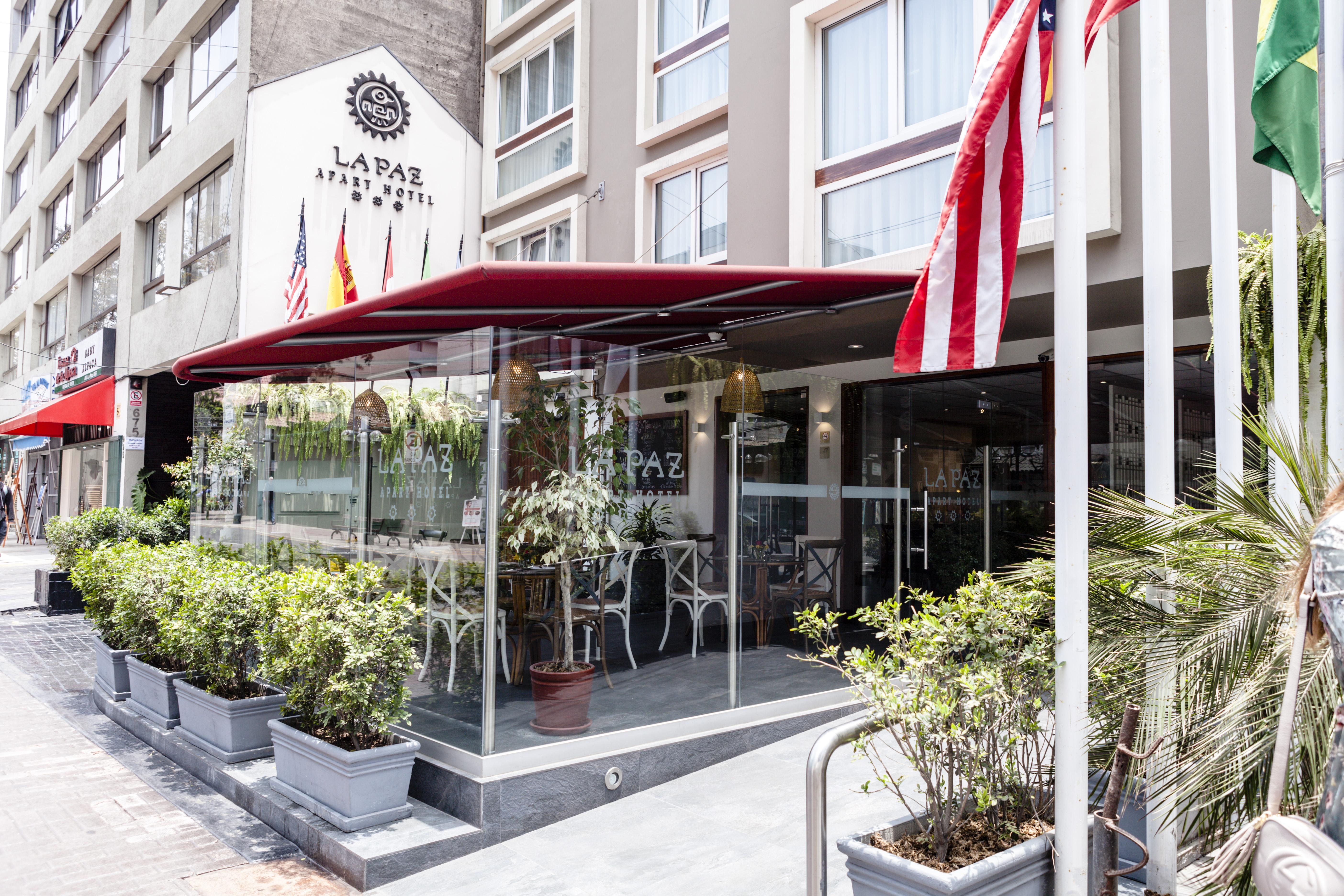 La Paz Apart Hotel Лима Екстериор снимка