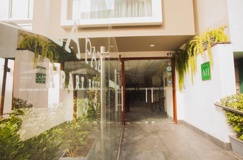 La Paz Apart Hotel Лима Екстериор снимка